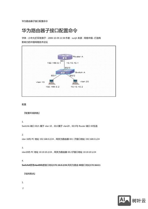 路由器配置命令大全