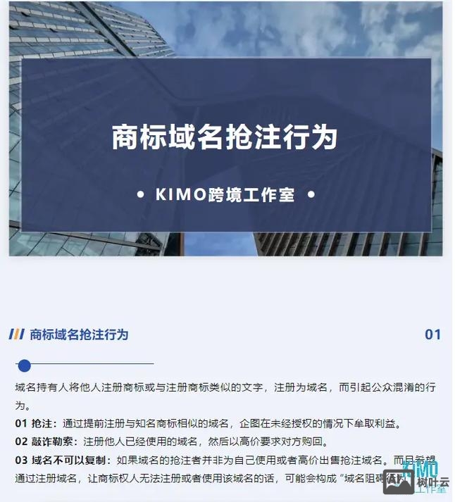 恶意抢注com域名如何处理