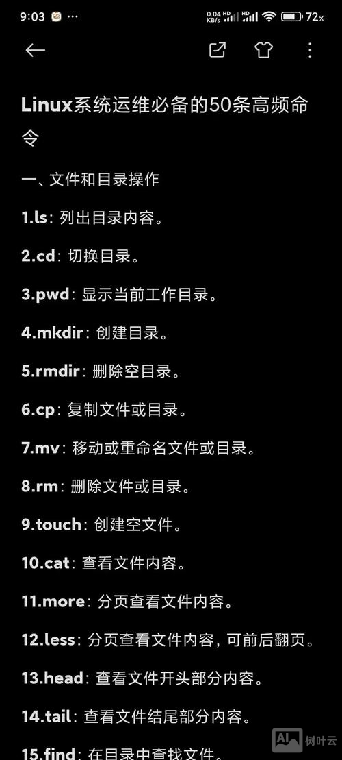 系统配置查看命令