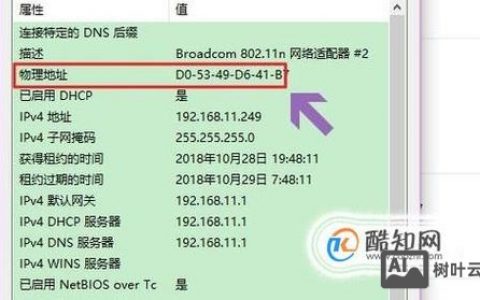 命令行如何快速获取网卡名称？