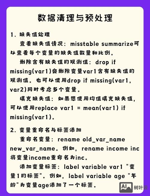 stata中常用命令