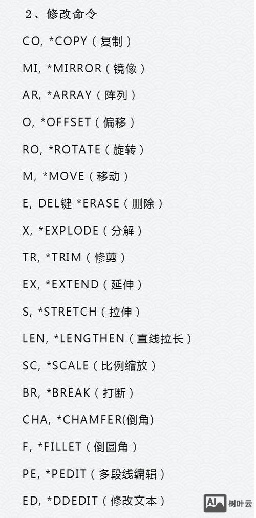 cad均分命令快捷键