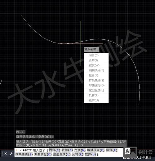 cad多线段命令画圆弧