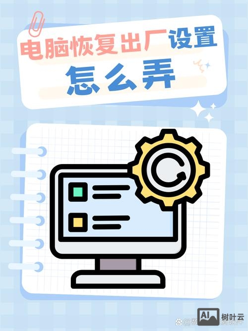 电脑恢复默认设置命令