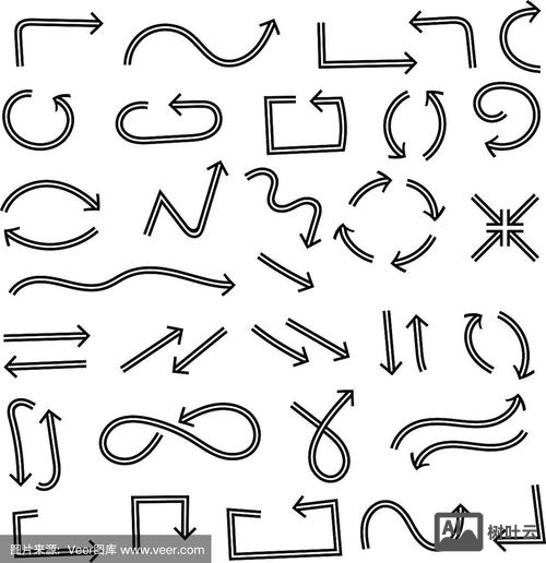 如何用ps画弯曲的箭头