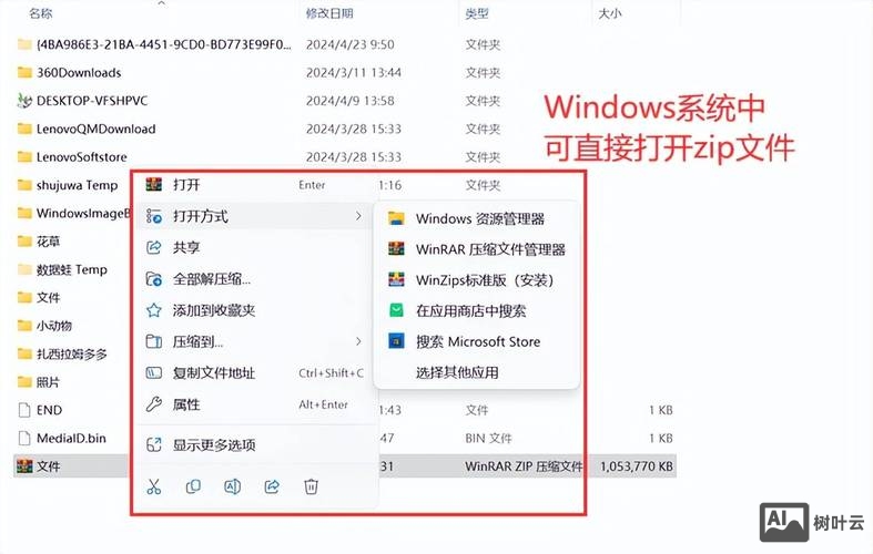 zip包解压命令行