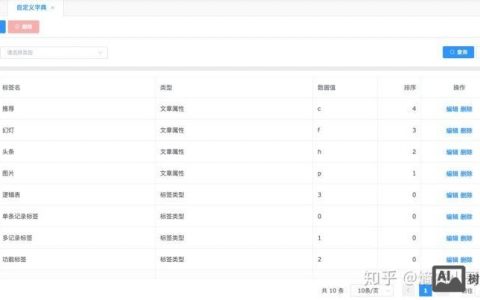 dedecms自定义字段如何彻底删除？