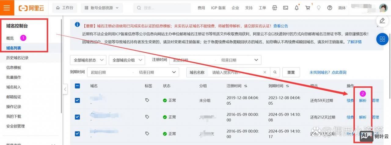 带www的域名如何解析