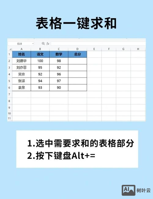excel表格自动计算命令