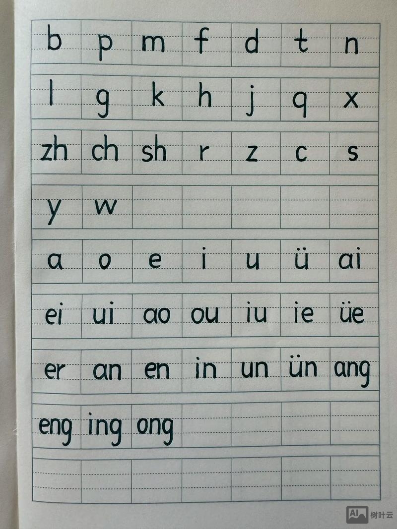 如何把拼音字母写饱满