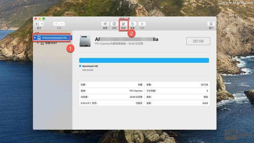 苹果系统u盘制作命令