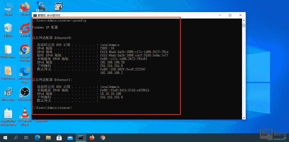 命令打开服务器地址