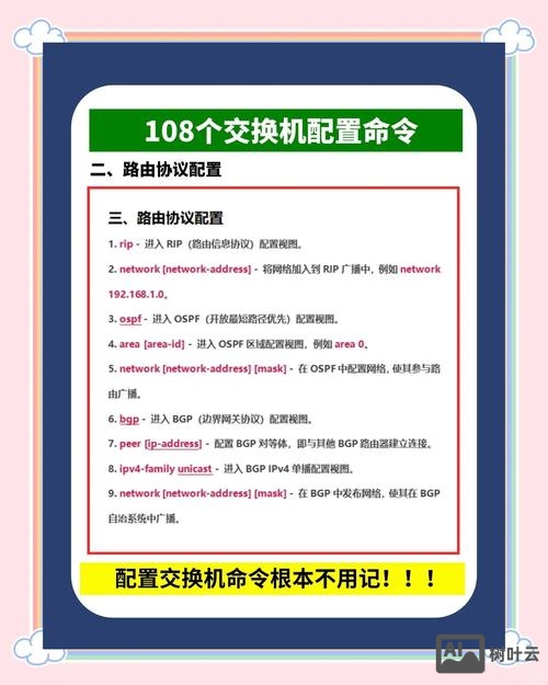 huawei交换机配置命令