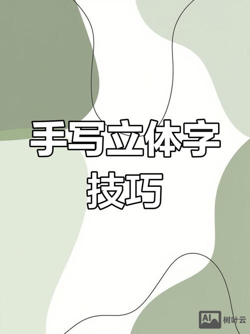 如何让字体有空间感