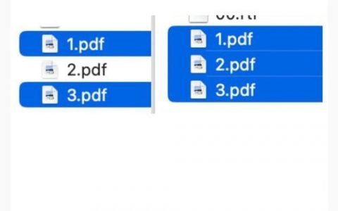 如何用命令行合并多个PDF文件？