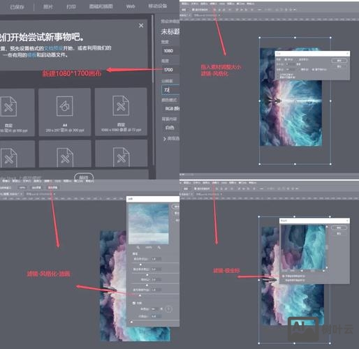 如何把人ps出科幻效果