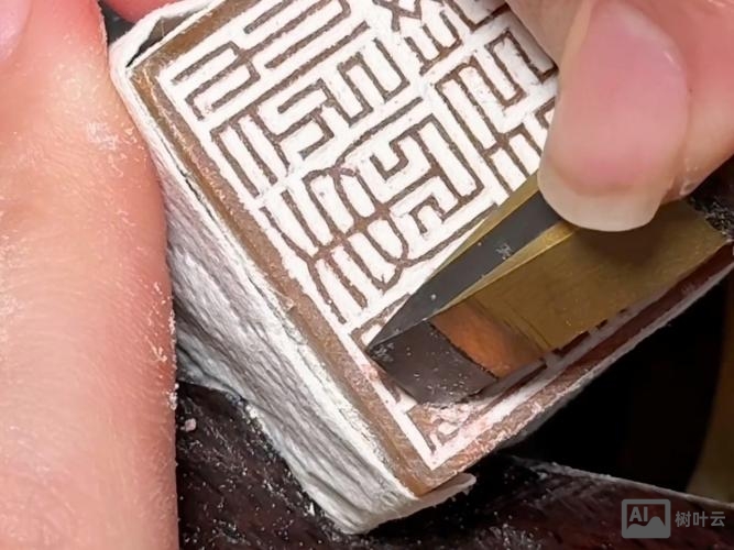 用科作九如何制作印章