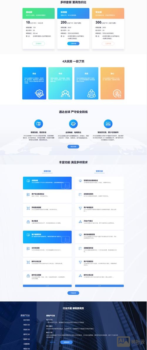 企业网站如何带域名邮箱