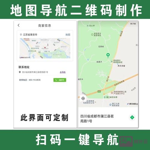 如何制作公司名片地图