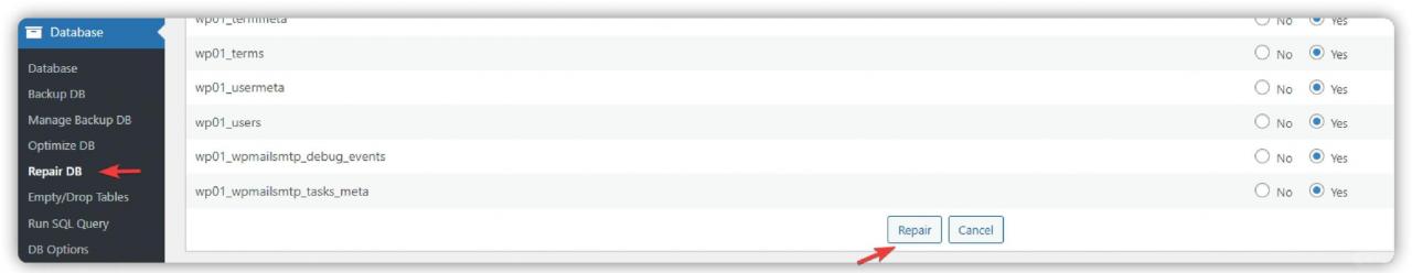 wordpress 如何备份数据库