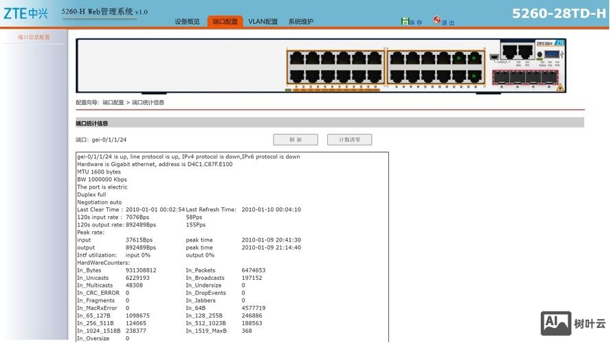 中兴 交换机命令