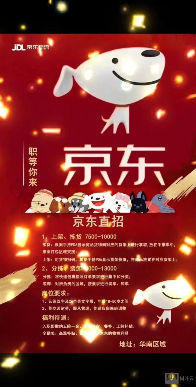 京东招聘 地图