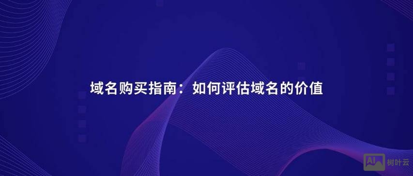 如何评估域名值多少钱