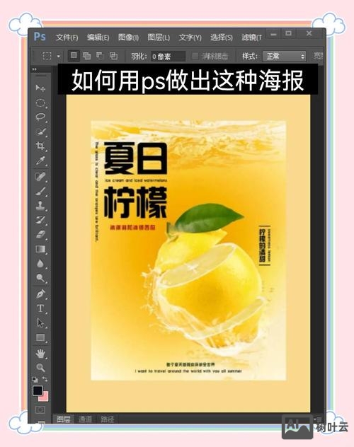 如何在ps中做海报相机