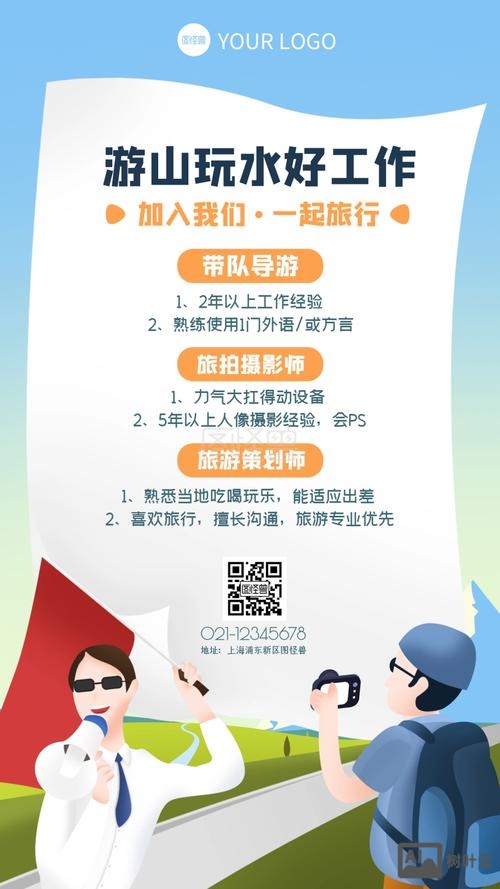 旅游招聘帖子