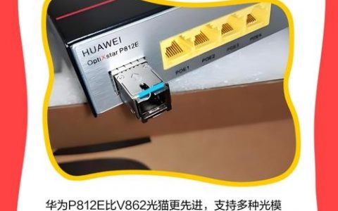 华为如何开启光口命令？