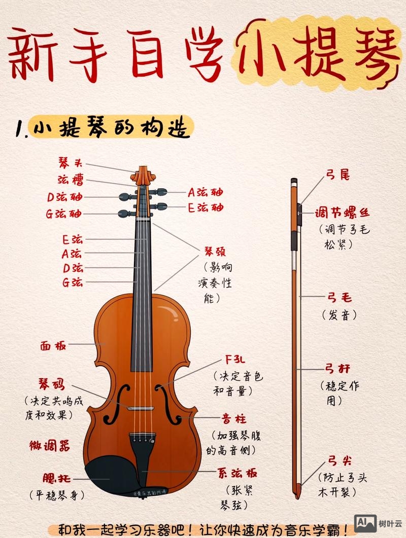 小提琴如何不同音