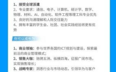 华为招聘h是什么岗位？