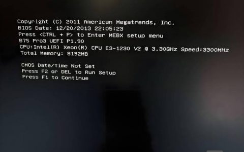 开机显示无命令怎么办？