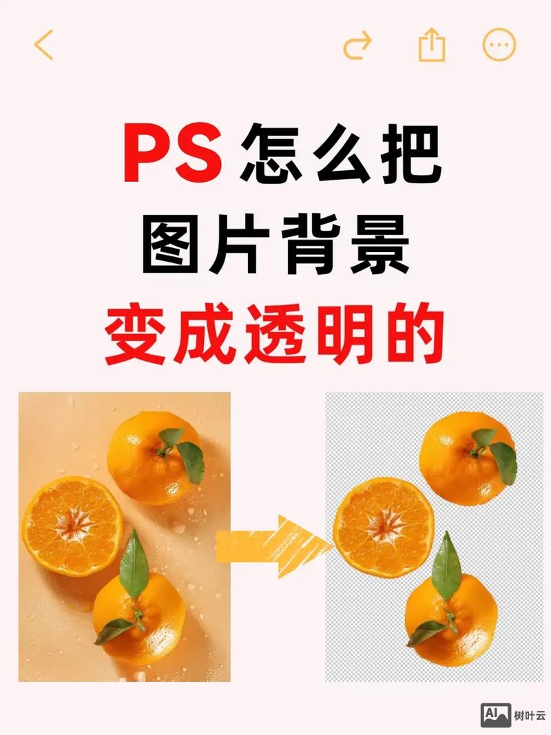 如何用ps把图片做透明