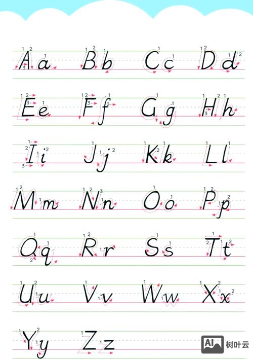如何熟记26个字母大小