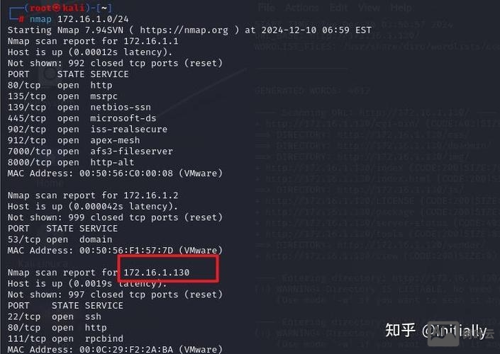 nmap常用渗透命令