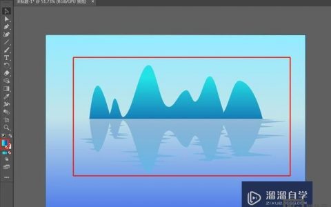 AI如何给图片添加逼真倒影效果？