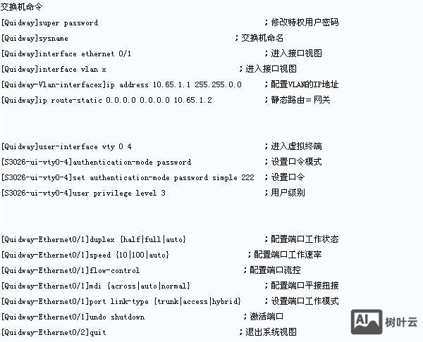 查看路由配置命令