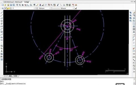 CAD等分角命令怎么用？