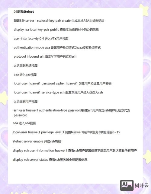 华为路由聚合命令