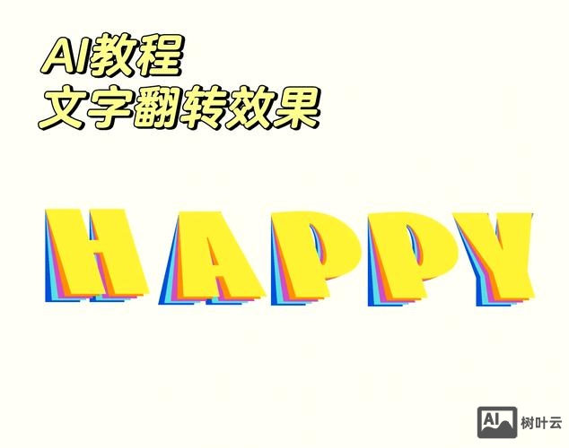 在ai里如何把字倾斜