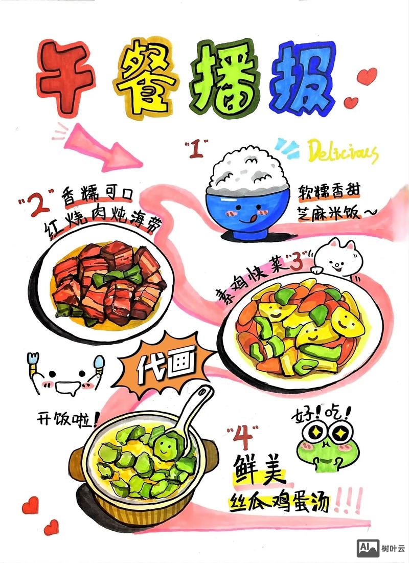 如何进行儿童菜单设计