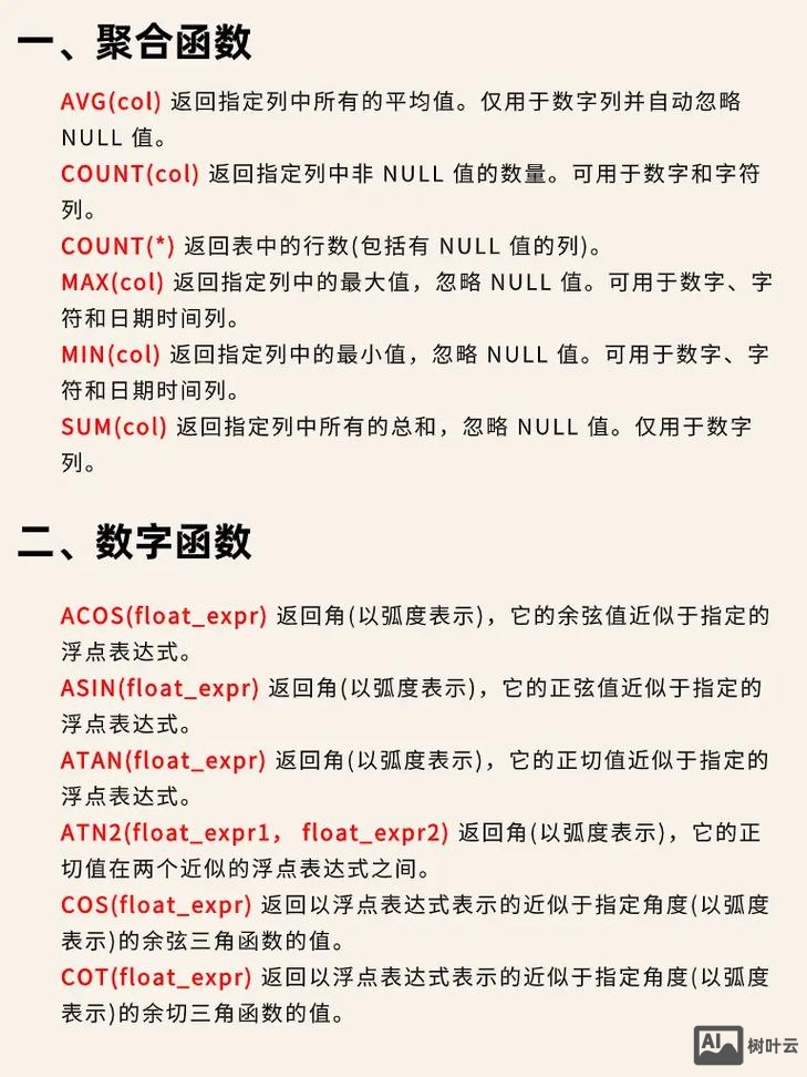 sql数据定义命令