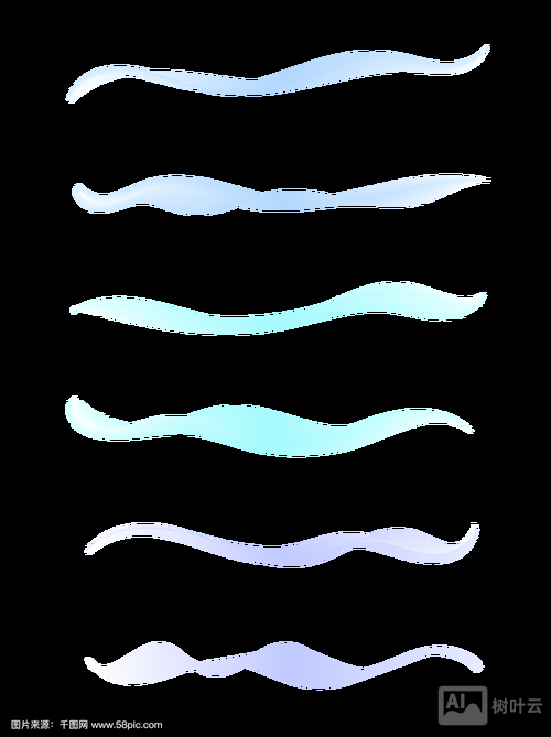ps如何画出渐变色线条