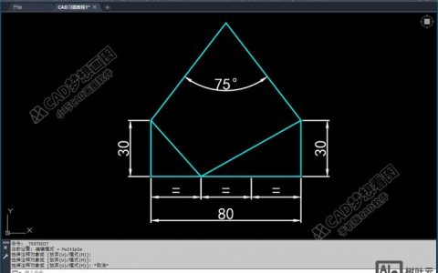 CAD角度对齐命令怎么用？