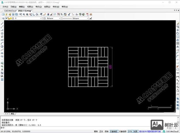 cad圆形阵列命令