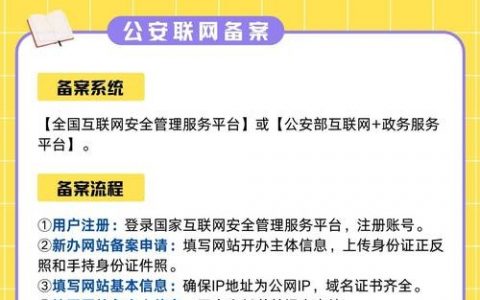 网上备案怎么操作？