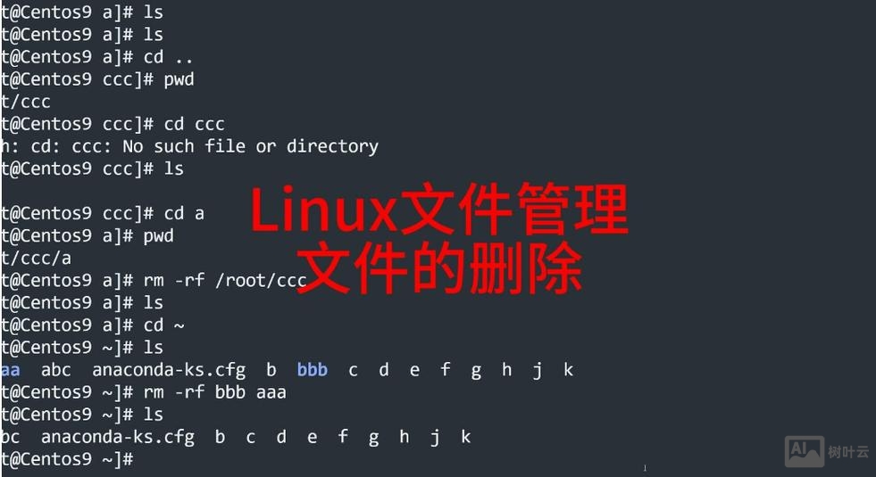 linux命令删除