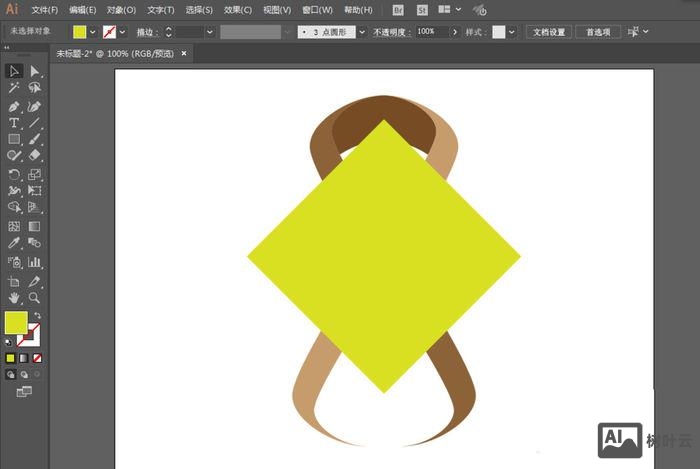如何用ai做出彩带效果