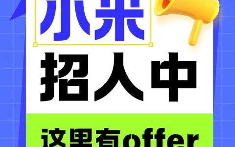 小米Camera招什么人？